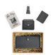 Набір шкіряних аксесуарів для мандрівника Дублін (шкіра crazy horse), Черный