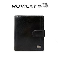 Портмоне мужское кожаное ROVICKY PC-106L-BAR BLACK