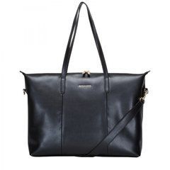 Сумка жіноча шкіряна Smith & Canova 92905 Cambridge чорна
