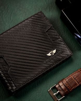 Кошелек мужской кожаный Peterson PTN N79-CA-5136 черный