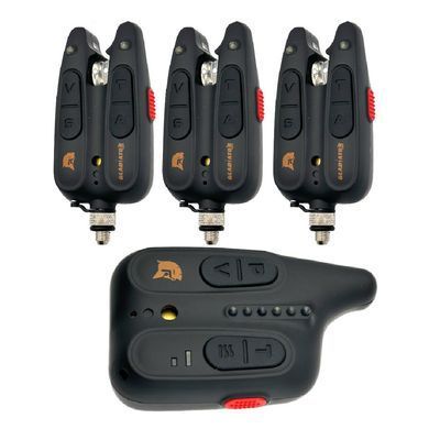 Набір сигналізаторів GLADIATOR RF1118 3+1 Black з пейджером