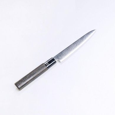 Ніж кухонний Paring 150 мм лезо, 63HRC, ZA18 (C1,2, Cr18, Mo1,5, V0.25, С1,8) Дамаск 69, HONMAMON