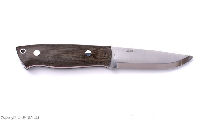 Ніж Trapper 95 - Green Micarta N690Co Scandi (063-2017-1558), Зелений