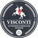 Обкладинка для паспорта шкіряна Visconti 2201 RED червона