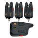 Набір сигналізаторів GLADIATOR RF1118 3+1 Black з пейджером