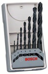 Набор сверл по металлу Bosch HSS-R, 7 шт (2,3,4,5,6,8,10 мм) (2607017036)