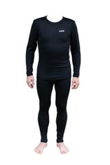 Термобілизна чоловіча Tramp Warm Soft комплект (футболка+штани) чорний UTRUM-019-black, UTRUM-019-black-2XL, Черный