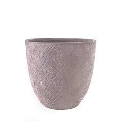 Кашпо Engard Гамільтон бежеве 35.5x35.5x30 см (GA81-1), Бежевий