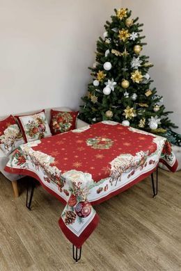 Подушка декоративна PRESENT Шишки 45х45см, Червоний