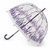 Парасолька-тростина жіноча механічна Fulton Birdcage-2 L042 Purple, flowers (Фіолетовий,квіти)