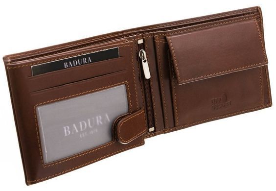 Гаманець чоловічий шкіряний Badura N992-VT-NL BROWN