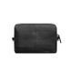 Кожаная косметичка-несессер 3.1 Черная Crazy Horse