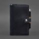 Шкіряний блокнот (Софт-бук) 4.0 темно-синій Crazy Horse
