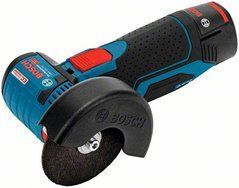 Акумуляторна болгарка Bosch GWS 12V-76 + 2 акб 3 Ah + ЗУ GAL 1230 CV + 3 кола + L-BOXX 102 (06019F200B)