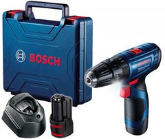 Ударний дриль-шуруповерт Bosch GSB 120-Li, 2 акб GBA 12V 2.0Ah (06019G8100)