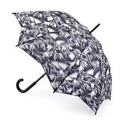 Зонт-трость женский механический Fulton Kensington-2 L056 Grey (Серый)