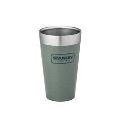 Термочашка Stanley Adventure Stacking Vacuum Pint 0,47 л зелена (6939236332583), Зелений