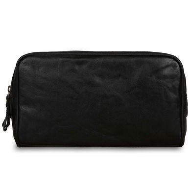 Несессер мужской кожаный (косметичка мужская) Ashwood G37 BLACK черный