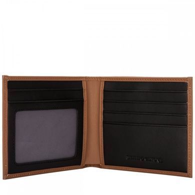 Портмоне мужское кожаное Smith & Canova 90015 Asquith (Black-Tan)
