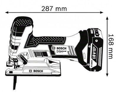 Акумуляторний лобзик пила Bosch GSR 18 V-LI S (06015A5102)