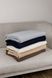 Плед вязаный Cotton серый 120x200см