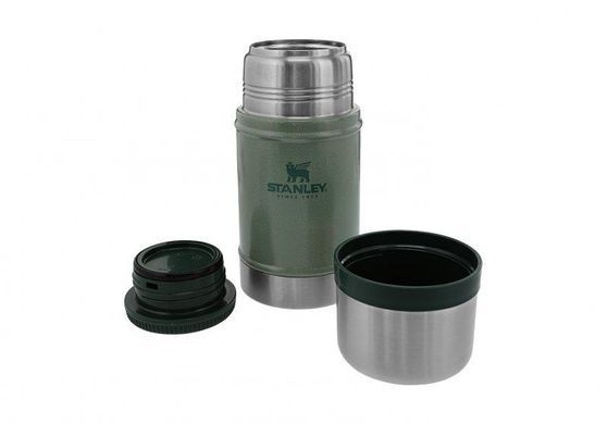 Термос для еды Stanley Classic Legendary Hammertone Green 0,7 л