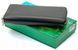 Чорний чоловічий гаманець-клатч на блискавці з натуральної шкіри Marco Coverna MC-802-1, Черный