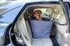 Автогамак Трансформер для Собак Happy Travel Gray з захистом дверей 120х145см