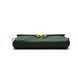 Жіночий шкіряний клатч Italian fabric bags 2115 green