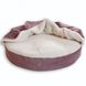 Лежак для собак і котів Lounge Powder 45х45х9см