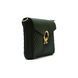 Жіночий шкіряний клатч Italian fabric bags 2115 green
