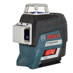 Bosch Нівелір лазерний GLL 3-80 C +LR7 +BM1, 12В, L-Boxx, 24м/120м, ± 0,2 мм/м, IP 54