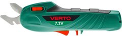 Verto Секатор, акумуляторний, Li-Ion 7.2В, 1.3Ач, діаметр різання до 16мм, Зелений