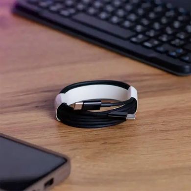 Кабель для зарядження USB-С шнур 2м чорний UR522, Черный