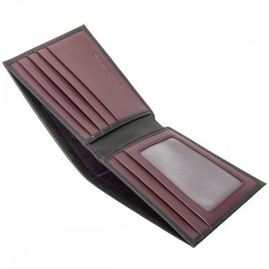 Портмоне мужское кожаное Smith & Canova 90015 Asquith (Black-Burgundy)
