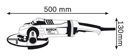 Кутова шліфмашина Bosch GWS 22-230 LVI Professional
