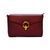 Женский кожаный клатч Italian fabric bags 2115 burgundy