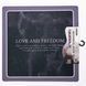 Коврик для ванной комнаты Love and freedom 58*58 см диатомитовый HP-42-10