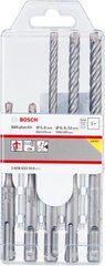 Набір буров Bosch SDS plus-5X 5/6 x 110мм; 6/8/10 x 160 мм (5 шт)