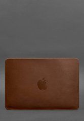 Чохол із натуральної шкіри для MacBook 13 дюйм Світло-коричневий, Коричневий