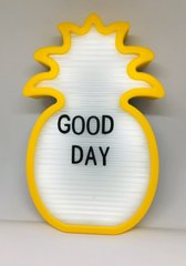 Нічник світильник Ананас з буквами 142шт Light up message board з посланням