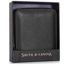 Портмоне мужское кожаное Smith & Canova 28651 Asquith (Black)