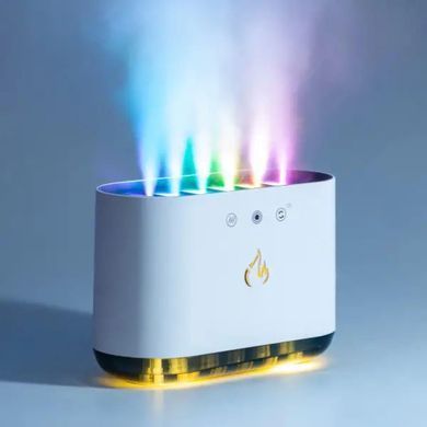 Увлажнитель воздуха с RGB-подсветкой и синхронизацией с музыкой 900 мл, белый HPKP6257