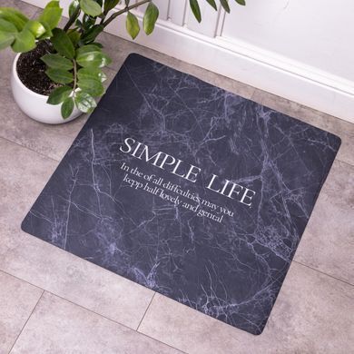 Коврик для ванной комнаты Simple Life 58*58 см диатомитовый HP-42-11
