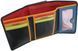 Кошелек женский кожаный Visconti STR3 Halki c RFID Black Multi