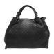 Жіноча шкіряна сумка Italian fabric bags 2596 black