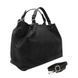 Жіноча шкіряна сумка Italian fabric bags 2596 black